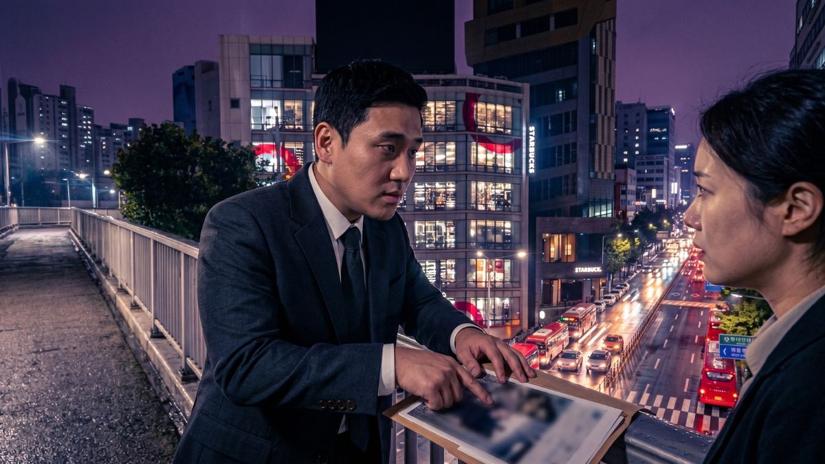 제주도시내에서 임무수행중인 고탐정 