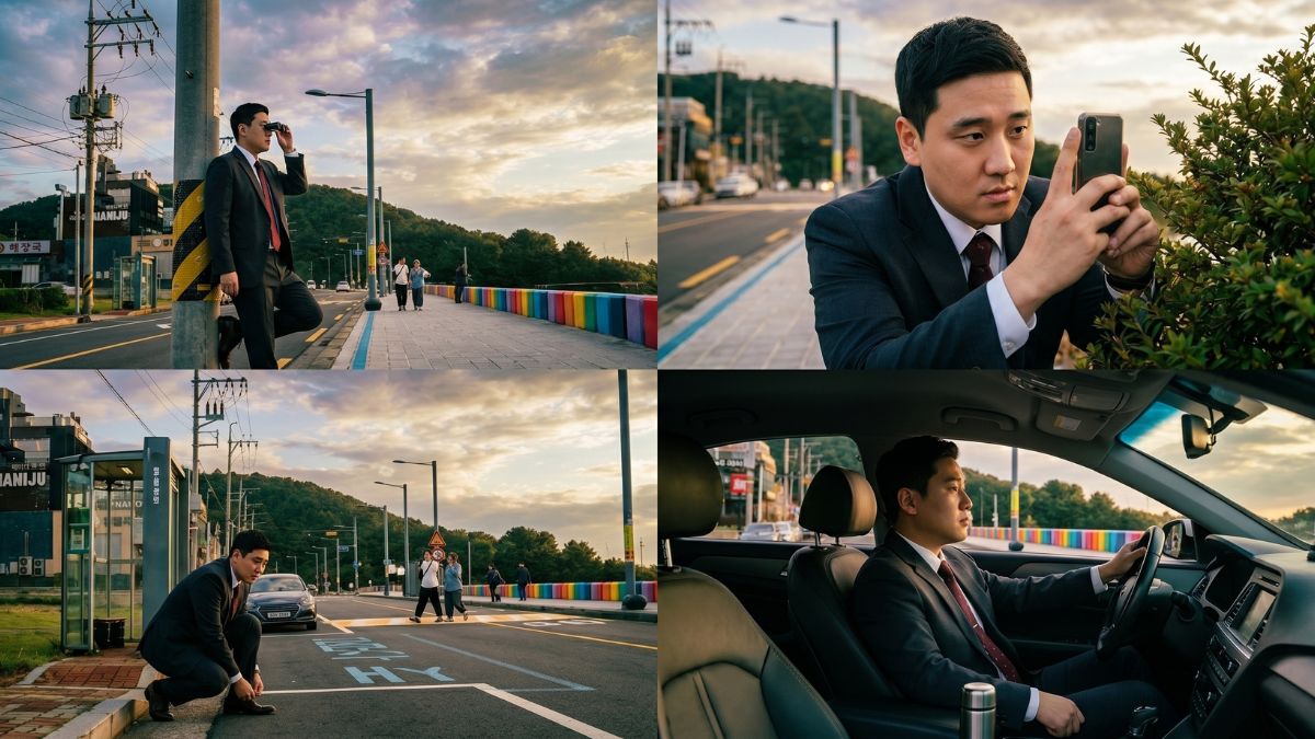 증거수집 임무중인 고탐정 