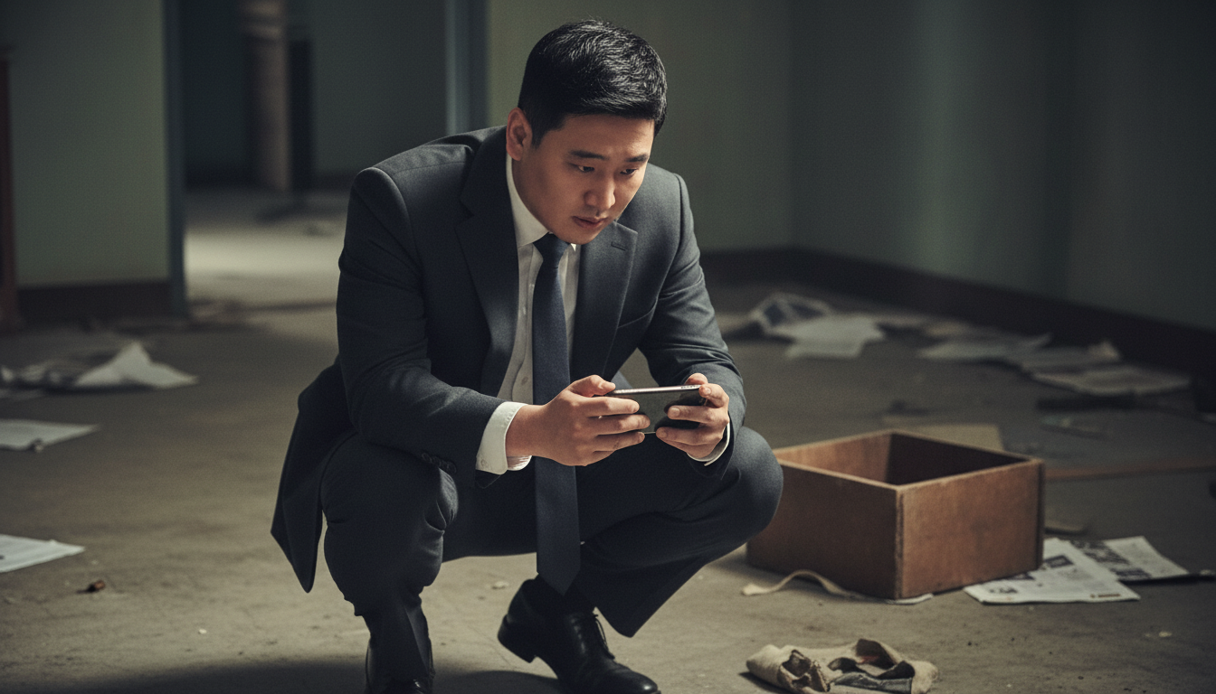 고탐정 임무수행중 