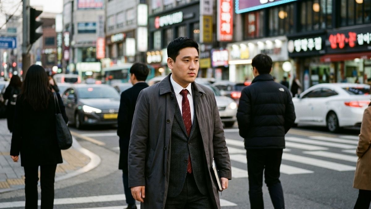 걸어가면서 임무수행중인 고탐정 