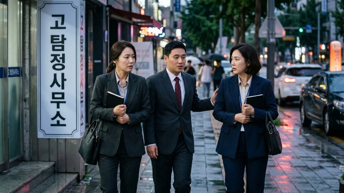 부산광역시 전문 탐정 업체 고탐정사무소 건물 외관 및 간판 이미지