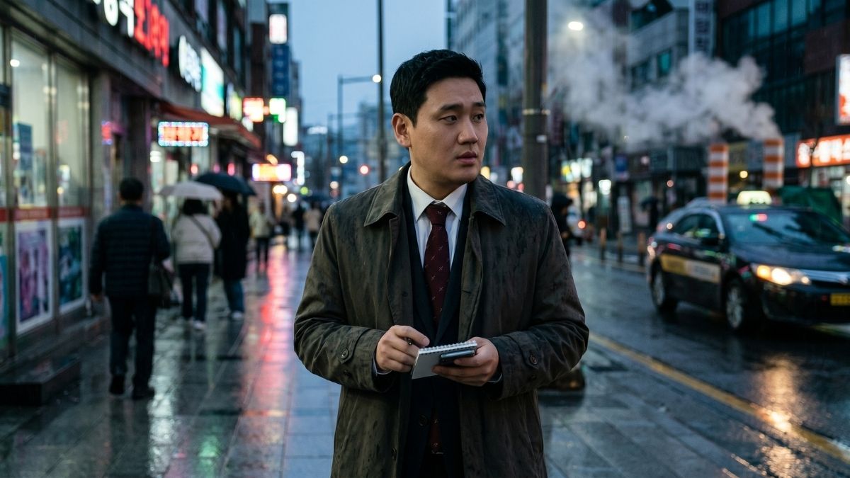 거리를 확인하는 고탐정 